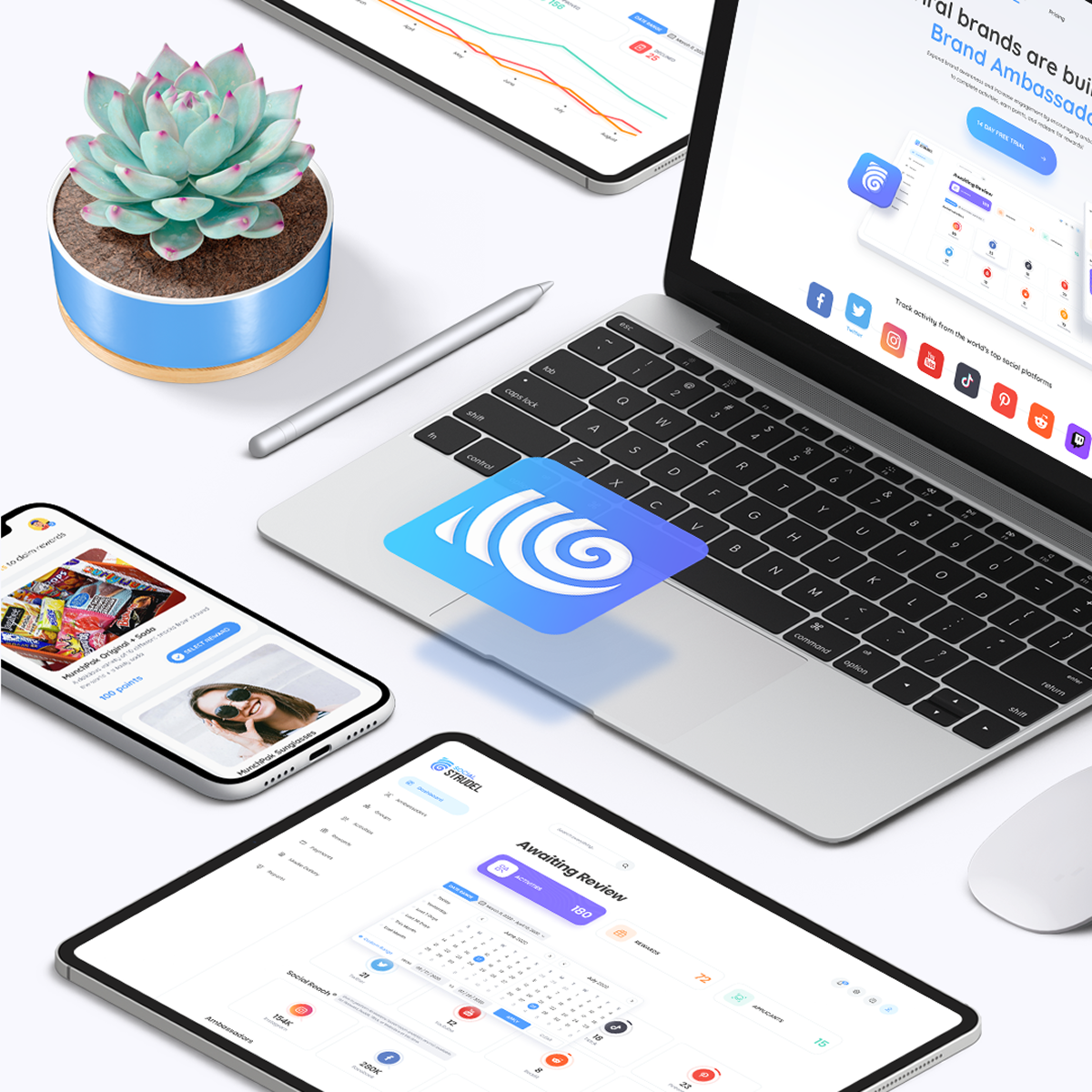 Social Strudel platform